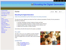 Tablet Screenshot of digitalgeneration.wikispaces.com