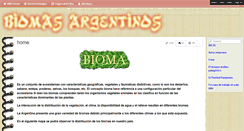 Desktop Screenshot of losbiomasargentinos.wikispaces.com