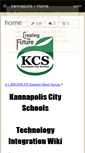 Mobile Screenshot of kannapolis.wikispaces.com