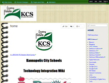 Tablet Screenshot of kannapolis.wikispaces.com