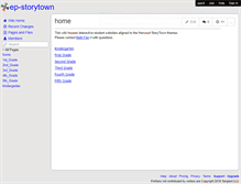Tablet Screenshot of ep-storytown.wikispaces.com