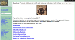 Desktop Screenshot of apah.wikispaces.com