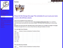 Tablet Screenshot of fhscomputerlabs.wikispaces.com