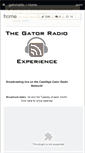 Mobile Screenshot of gatorradio.wikispaces.com