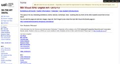 Desktop Screenshot of madigitalarts.wikispaces.com