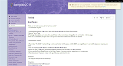 Desktop Screenshot of ibenglish2011.wikispaces.com