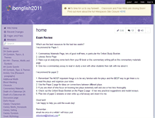 Tablet Screenshot of ibenglish2011.wikispaces.com