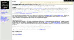 Desktop Screenshot of complexityleadership.wikispaces.com