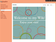 Tablet Screenshot of jkuehn.wikispaces.com