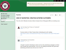 Tablet Screenshot of gsm507-02.wikispaces.com