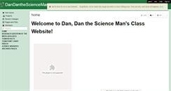 Desktop Screenshot of dandanthescienceman.wikispaces.com