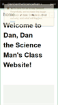 Mobile Screenshot of dandanthescienceman.wikispaces.com
