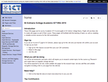 Tablet Screenshot of academic-ict-2010.wikispaces.com