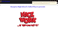 Desktop Screenshot of hhsmusical.wikispaces.com
