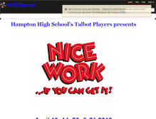 Tablet Screenshot of hhsmusical.wikispaces.com