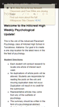 Mobile Screenshot of hchs-psy-update.wikispaces.com