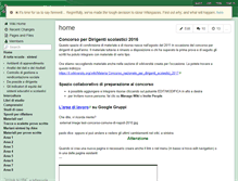 Tablet Screenshot of concorsodirigente.wikispaces.com