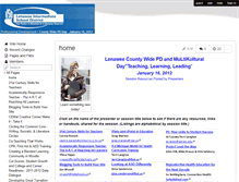 Tablet Screenshot of lenaweecwpd2012.wikispaces.com