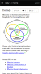 Mobile Screenshot of isb21.wikispaces.com