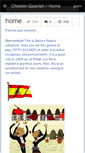 Mobile Screenshot of chester-spanish.wikispaces.com