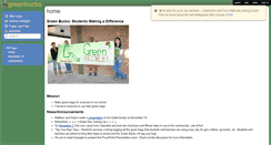 Desktop Screenshot of greenbucks.wikispaces.com