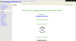 Desktop Screenshot of campaspe-network-small-schools.wikispaces.com