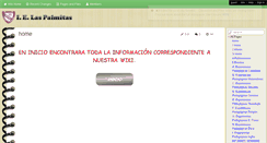Desktop Screenshot of ielaspalmitas.wikispaces.com