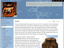 Tablet Screenshot of greekresearch2015.wikispaces.com