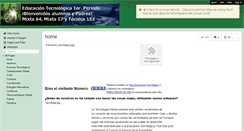 Desktop Screenshot of educatecnologia.wikispaces.com