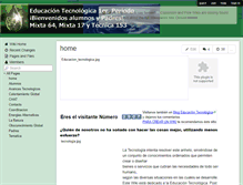 Tablet Screenshot of educatecnologia.wikispaces.com
