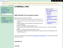 Tablet Screenshot of cyberball.wikispaces.com