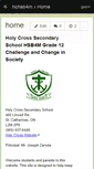 Mobile Screenshot of hchsb4m.wikispaces.com