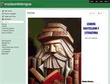 Tablet Screenshot of enclasedelengua.wikispaces.com