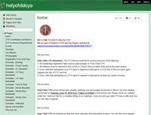 Tablet Screenshot of holychildcyo.wikispaces.com