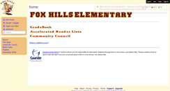 Desktop Screenshot of foxhills.wikispaces.com