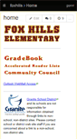 Mobile Screenshot of foxhills.wikispaces.com