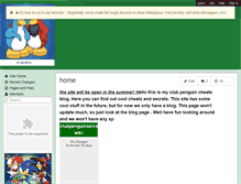 Tablet Screenshot of clubpenguinsecrets.wikispaces.com