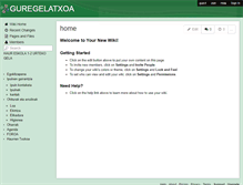 Tablet Screenshot of guregelatxoa.wikispaces.com