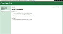 Desktop Screenshot of albertozavaleta.wikispaces.com