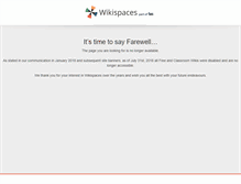 Tablet Screenshot of missapugh.wikispaces.com