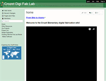 Tablet Screenshot of crozetdigfab.wikispaces.com