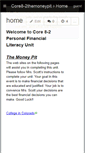 Mobile Screenshot of core8-2themoneypit.wikispaces.com