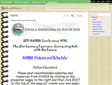 Tablet Screenshot of ea-aassa2011.wikispaces.com