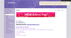 Desktop Screenshot of huntmath.wikispaces.com