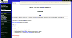 Desktop Screenshot of cavsenglish11fall08.wikispaces.com