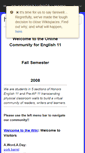 Mobile Screenshot of cavsenglish11fall08.wikispaces.com