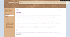 Desktop Screenshot of carricoscorner.wikispaces.com