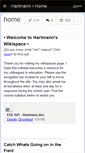 Mobile Screenshot of hartmann.wikispaces.com