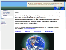 Tablet Screenshot of ehsgeowiki.wikispaces.com