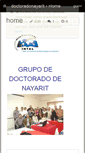 Mobile Screenshot of doctoradonayarit.wikispaces.com